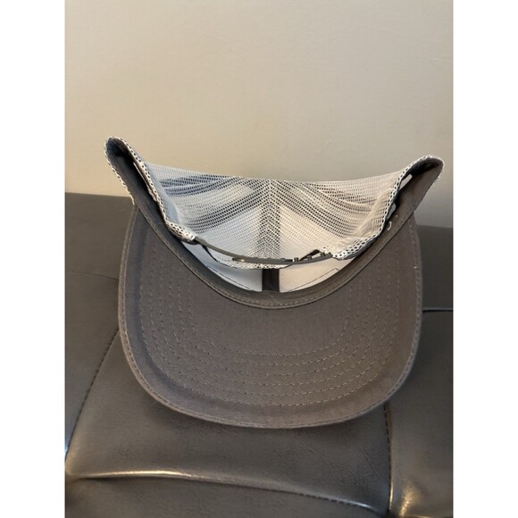 MAGNOLIA Waco Texas Snapback Mesh trucker Chip Joanna Gaines Gray white Hat Cap - Picture 3 of 3